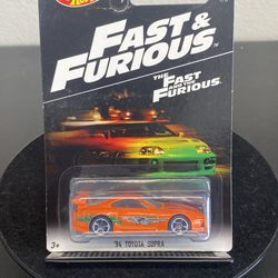 Hot Wheels Fast and furious Supra