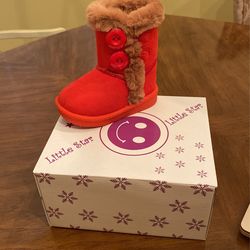 Little Star Red Boots