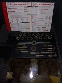 Craftsman 37pc tap and die set