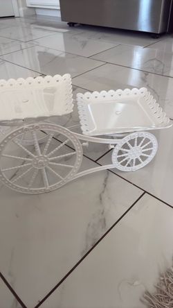 Party Decor white plastic