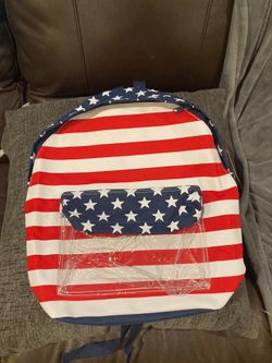 American Flag Backpack