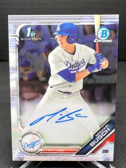 2019 Bowman Chrome Michael Busch Auto Autograph RC Rookie