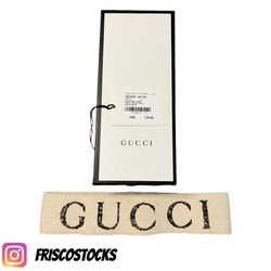 GUCCI HEAD BAND TEBAN “BLACK/WHITE”