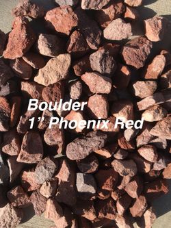 Landscape rock, top soil, fill dirt, quarter minus