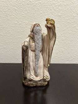 Windstone Editions 1986 White Wizard Figure, Pena- Retired