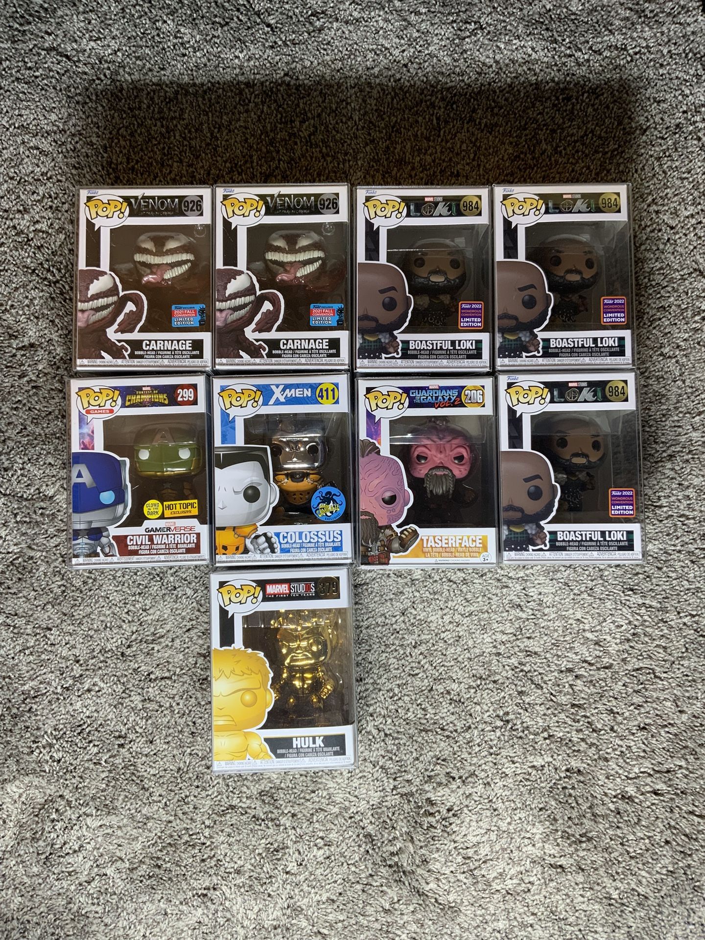 Marvel Funko Pop Lot