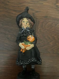 Witch Halloween decor