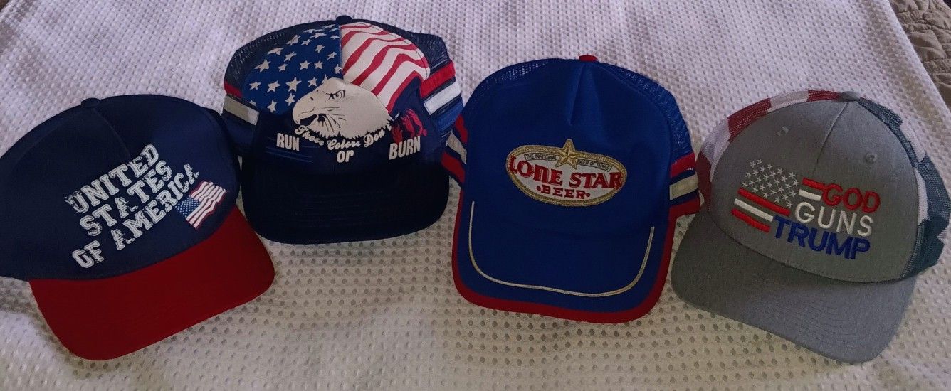 Patriotic Caps $10 Each