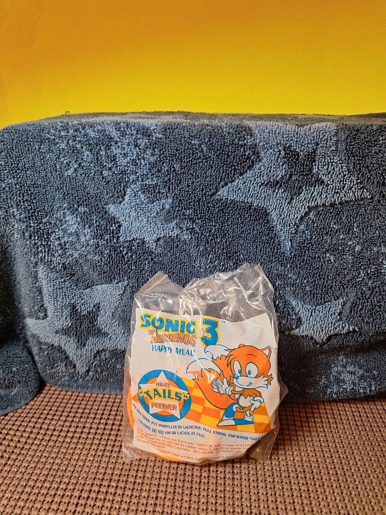 1993 McDonald's Sonic Sega Tails MIP-$8.00