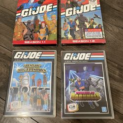 G.I. Joe Season 1.1/1.2 + Best Of 80s and Pyramid Of Darkness DVD sets