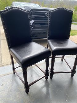 Ashley furniture 2 Faux Leather Chairs 