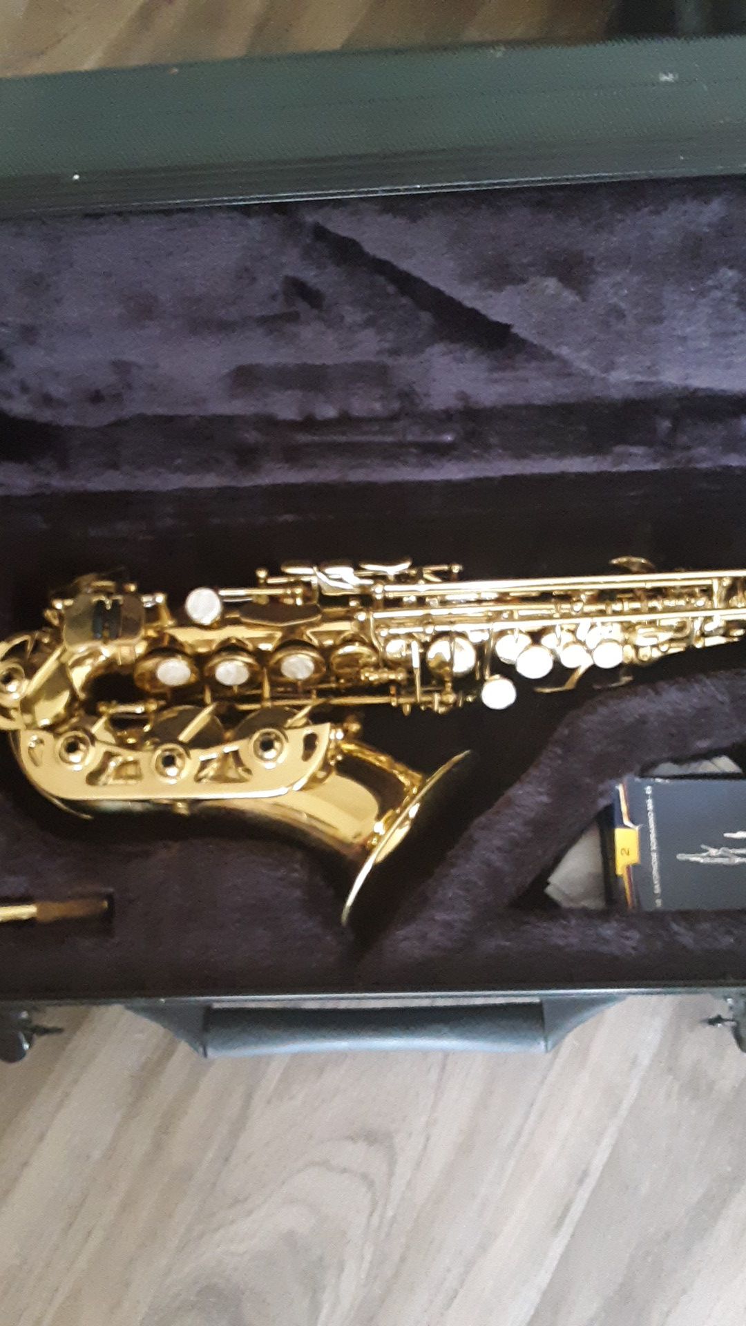 Soprano Sax completely unmarked no make no engraving beautiful