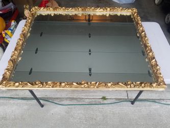 Antique Gilded mirror