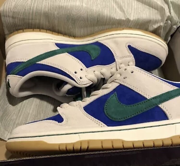 Nike Dunk Low SB Hyper Royal Malachite Size