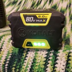 Kobalt Battery And Charger Very Good Condition