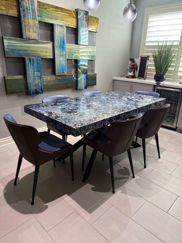 Custom Granite Dining Table