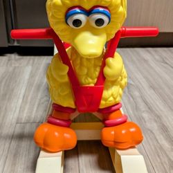 Big bird rocking horse hotsell