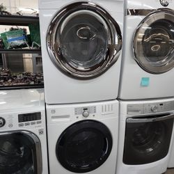 Samsung And Kenmore Front Load Washer And Dryer Set 