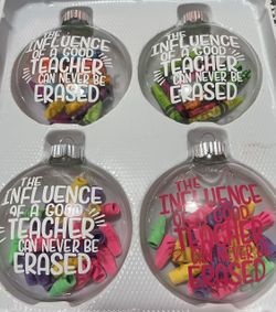 Teacher Christmas Ornaments 