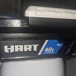 Hart 40 Volt Leaf Blower And Weed Eater Combo