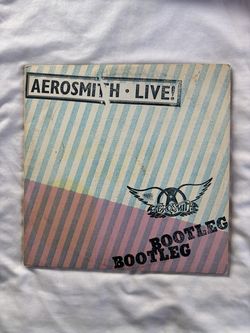 Aerosmith Live Bootleg 2 LP Vinyl Record 1978 Columbia Sterling master 1st press