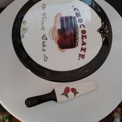 Cake Plate And Cake Plates