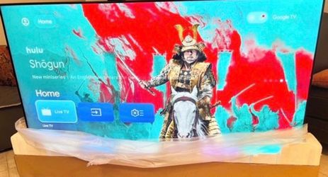 58 TCL Smart 4K HGTV $55 on Financing for delivery six month warranty