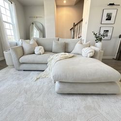 Delivery Included | Mario Capasa Sectional 88” ($2,686.20)