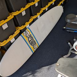 10 foot softop longboard