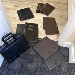 Leather portfolios