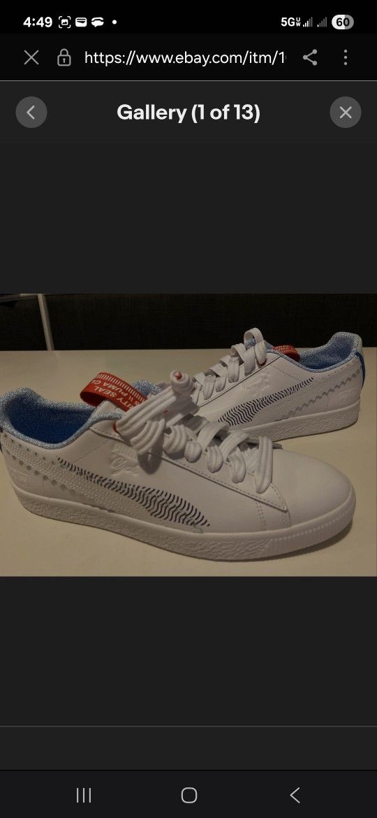 PUMA Clyde Whites 