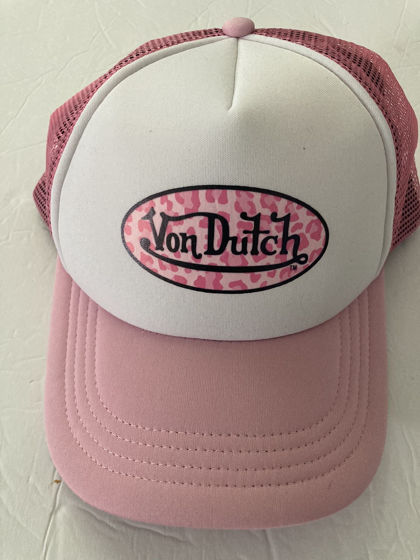 Brand New Pink Von Dutch Snap Back Hat
