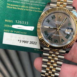 Rolex datejust 41mm factory Wimbledon