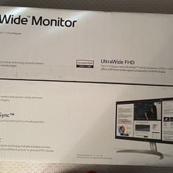 LG Ultrawide Monitor 29”