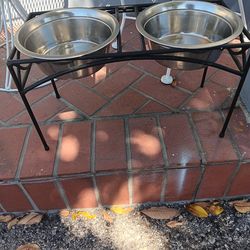 Large pet feeding station