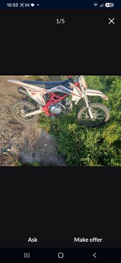 125cc Dirt Bike trade/obo