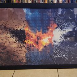 The Dark Knight Trilogy Framed Poster