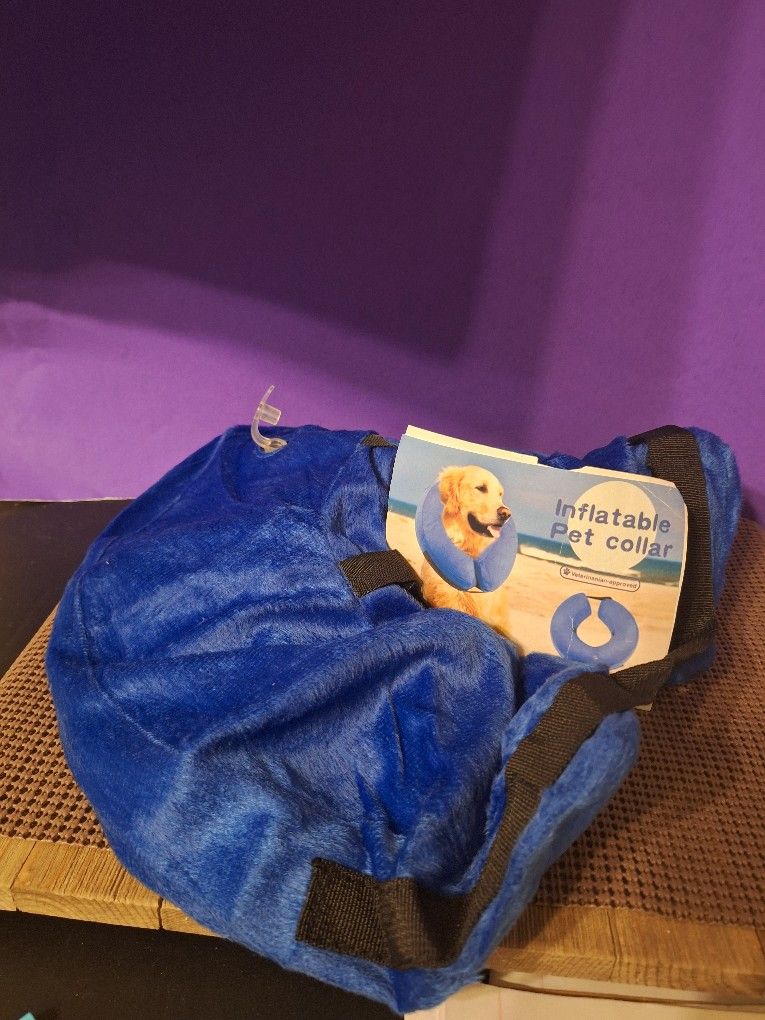 Inflatable Pet Collar Size Large-$13.00