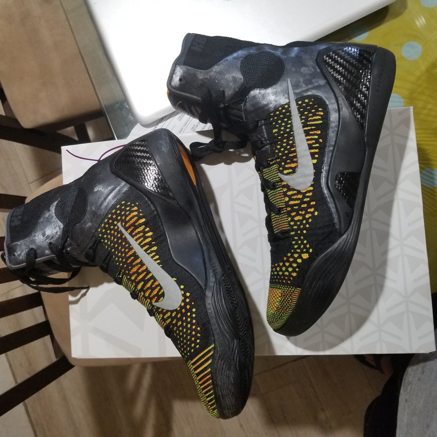 BRAND NEW Kobe 9 IX Elite Inspiration SZ 8 Receipt in Hand display picture 1