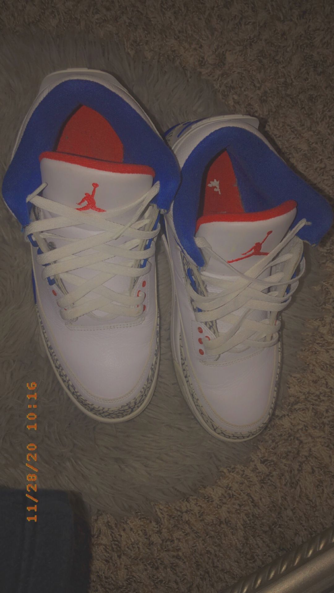 Nike Air Jordan True Blue 3s