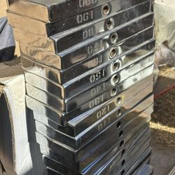200 LB Chrome Weight Stack