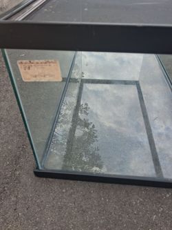 Aquarium for reptiles or fish