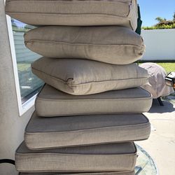 Patio furniture cushions
