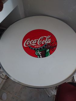 Coke table and 4 chairs