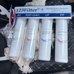 LOW PRICE MOVING- $250 + TAX BRAND NEW WATER FILTRATION SYSTEM 