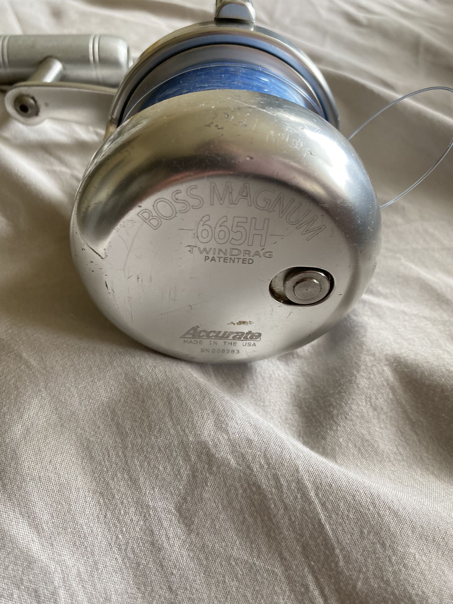 Accurate Boss Magnum 665H Fishing Reel for Sale in San Diego, CA