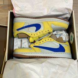 Nike Air Jordan 1 TRAVIS SCOTT CANARY