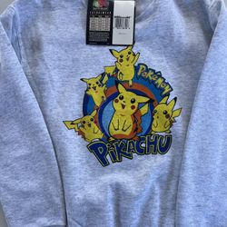 Vintage 90s Pokemon Pikachu Sweater