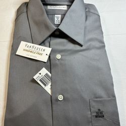 gray vAn Hayden dress shirt 