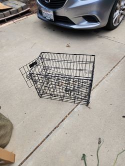Small Dog Cage Kennel used
